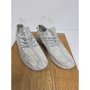 Urban Fox Shoes Mens Size 7 Gray Knit Casual Lace Up Low Top Athletic Sneakers